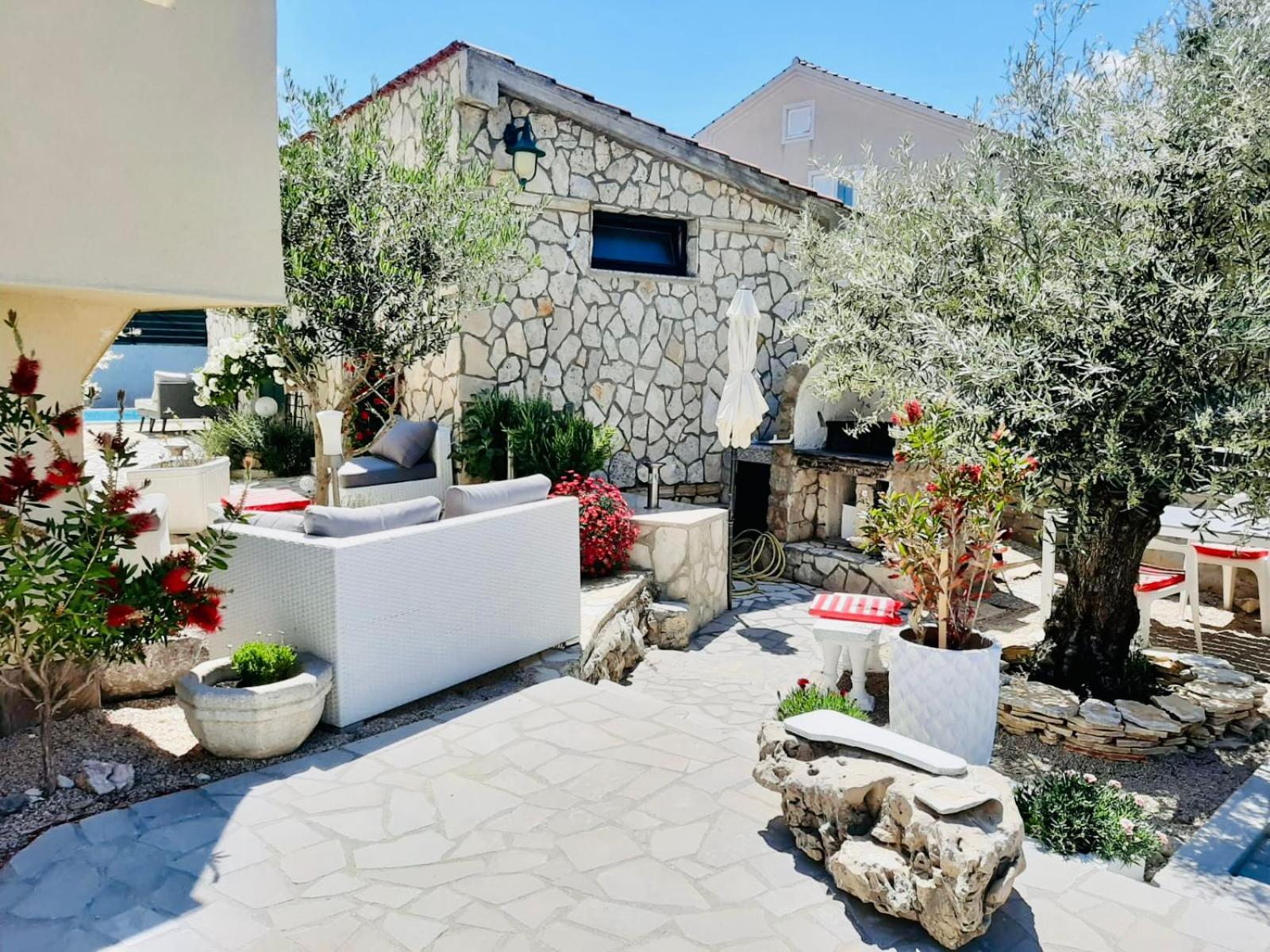 Villa Evamar, Island Krk Punat Kültér fotó