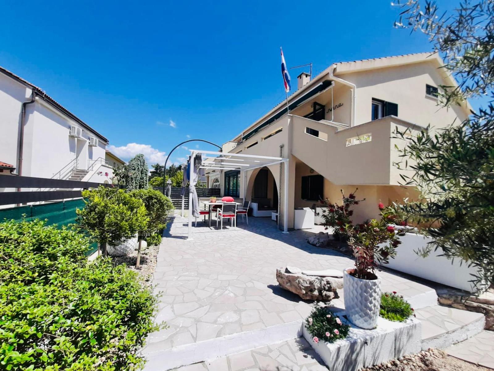 Villa Evamar, Island Krk Punat Kültér fotó